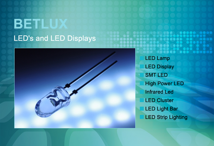 BETLUX LED's and LED Displays