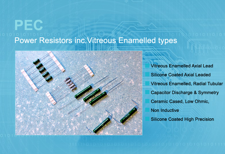 PEC Power Resistors inc.Vitreous Enamelled types